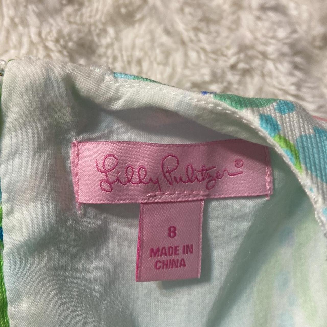 Lilly Pulitzer Sky Blue Heaven Cathy dress. Size 8.... - Depop