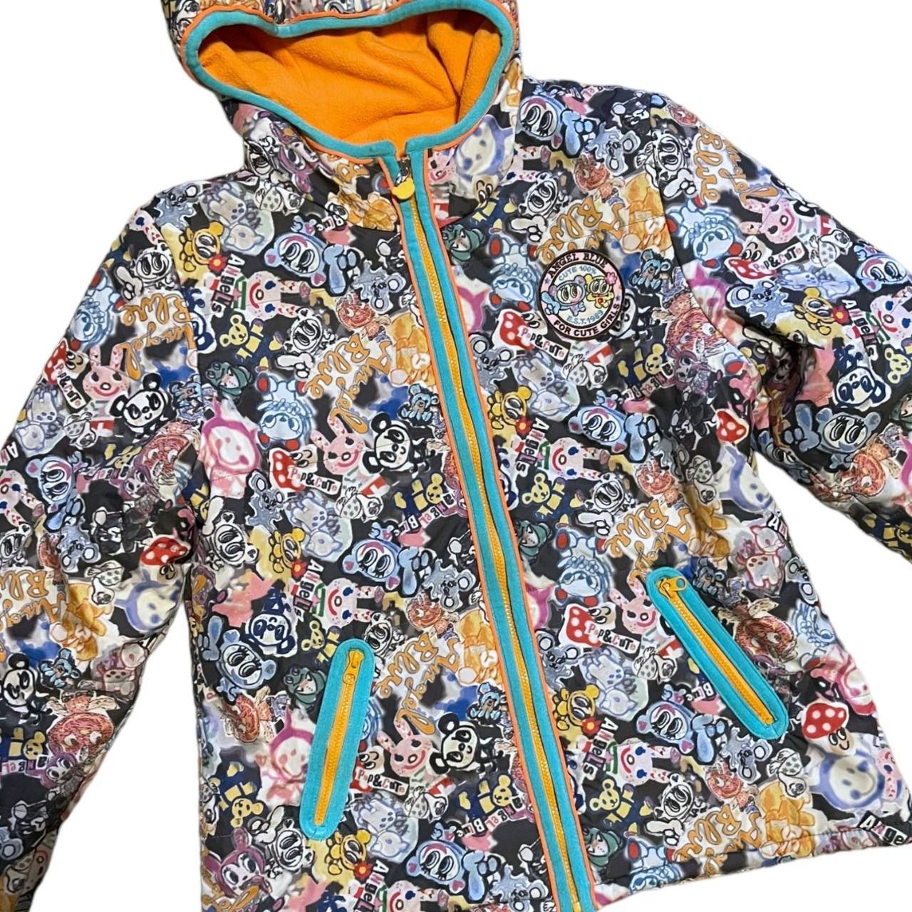 Angel Blue japan zip up fleece jacket 💬Size L, best... Depop