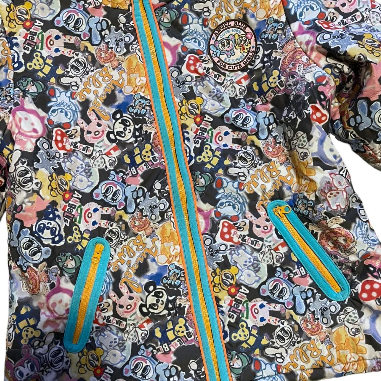 Angel Blue japan zip up fleece jacket 💬Size L, best... Depop