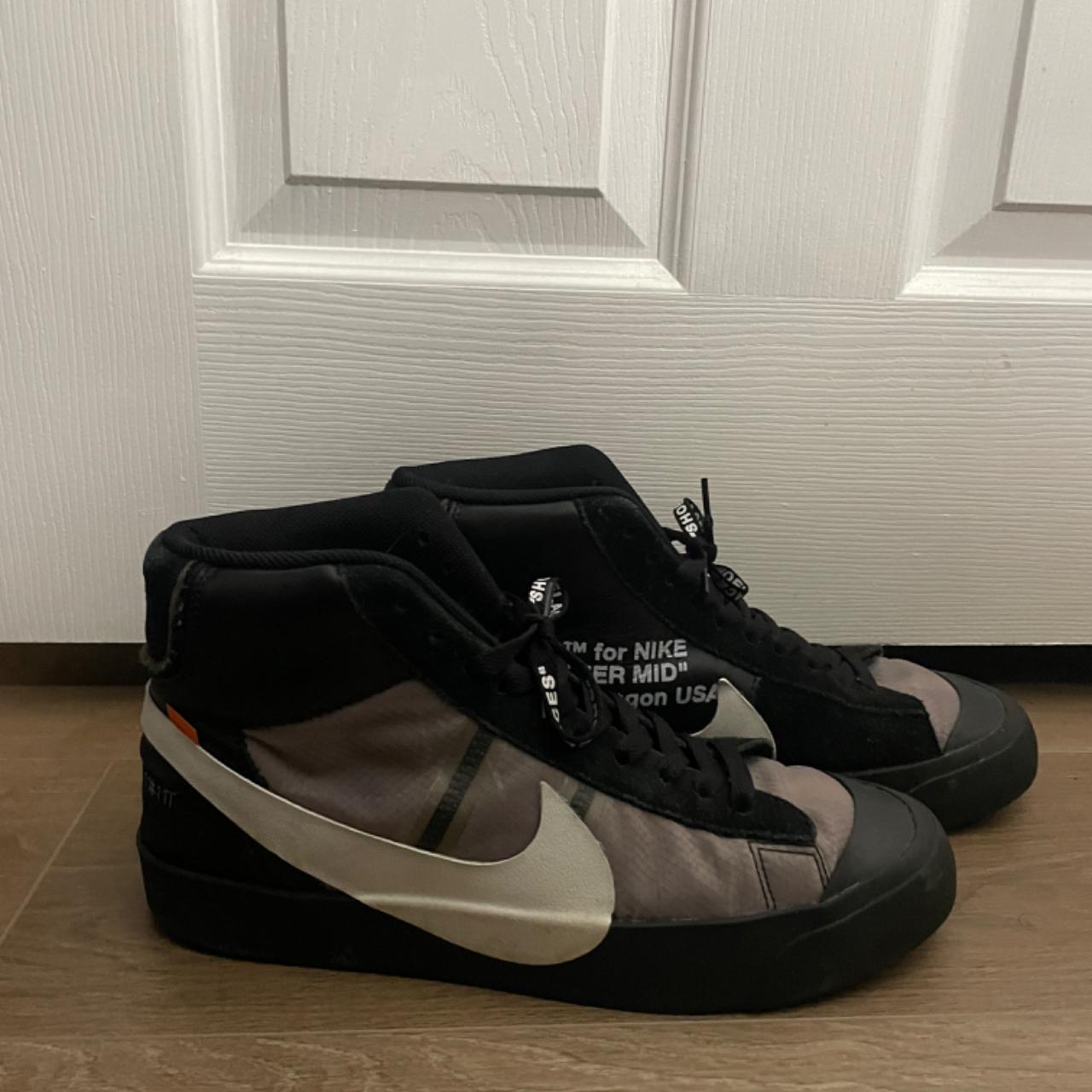 Off white x hot sale blazer mid grim reaper