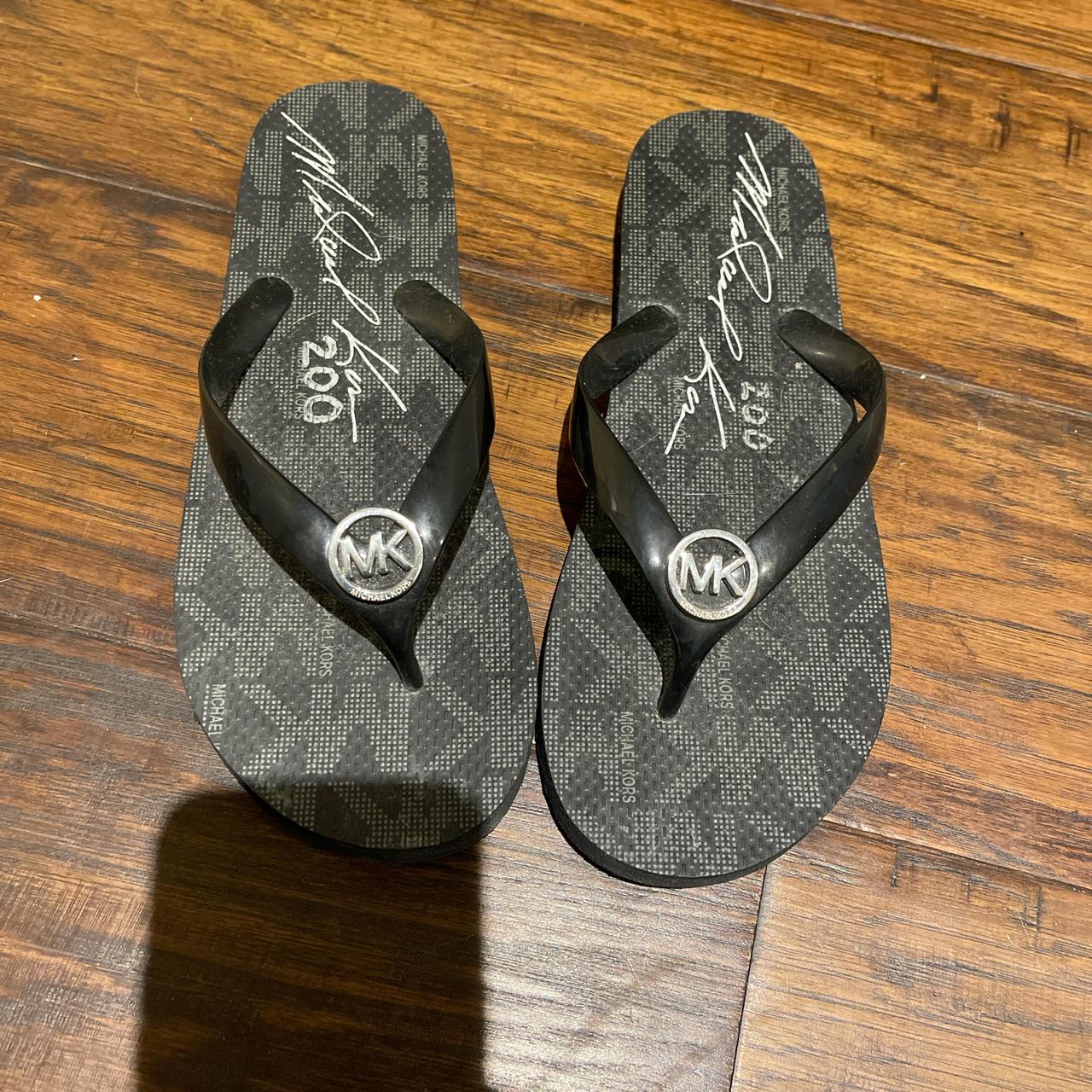 Michael Kors Flip Flops Depop