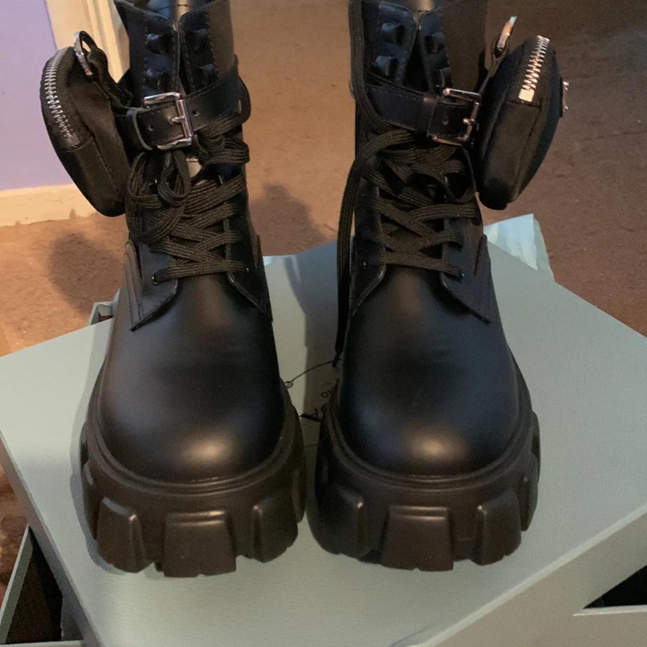 Prada boots discount box