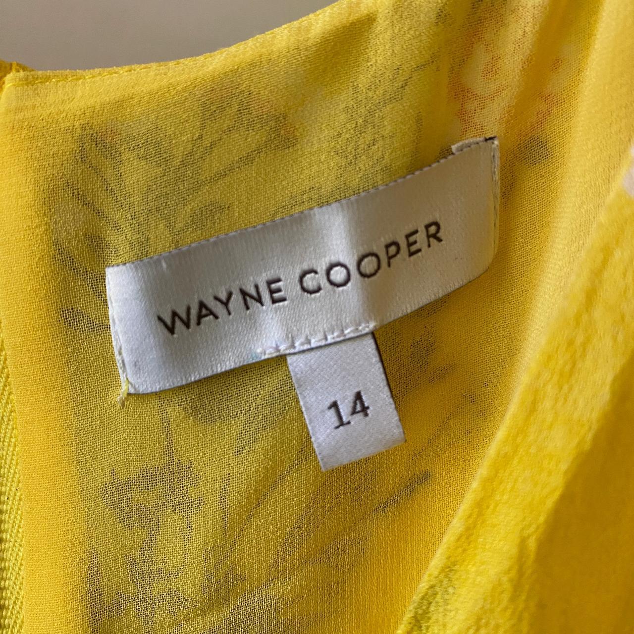 Wayne cooper yellow outlet dress