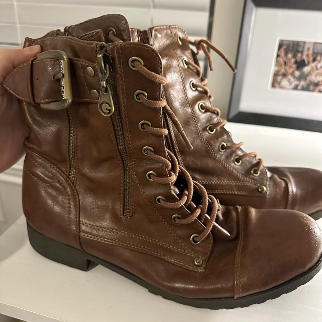 Guess hot sale army boots