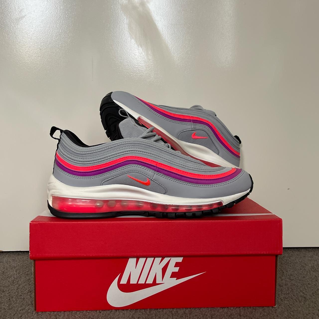 Air max 97 wolf grey solar red vivid purple hotsell