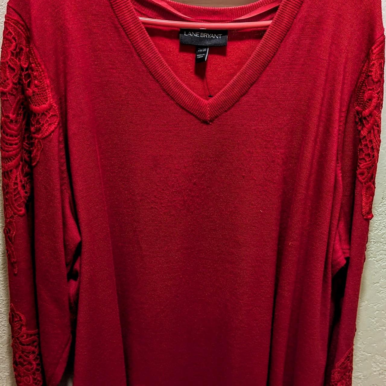 Lane bryant clearance v neck sweater