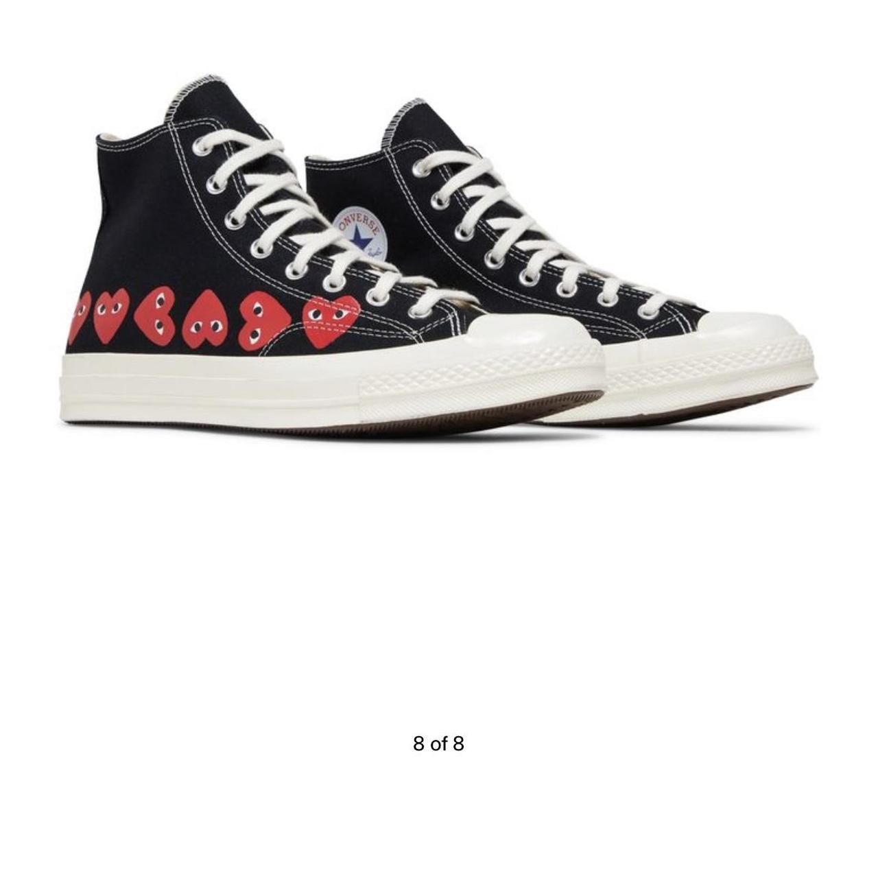 Cdg converse 7.5 hotsell