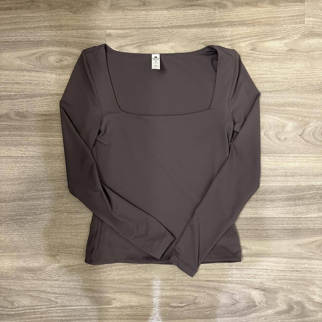 90 Degree by Reflex Open Neck Workout Long... - Depop