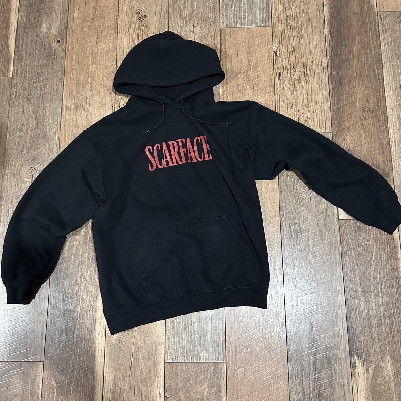 Black discount scarface hoodie