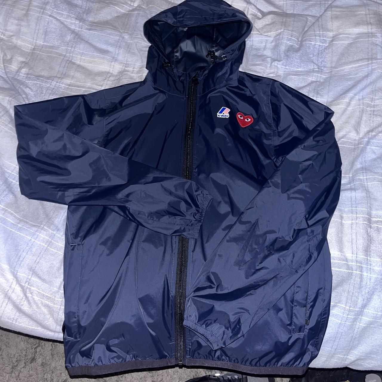 Practically brand new K-way COMME DES GARÇONS Depop