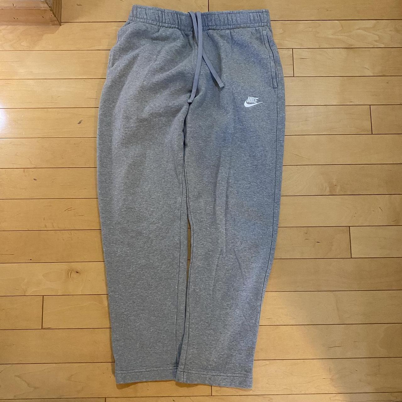 mens grey nike sweat pants