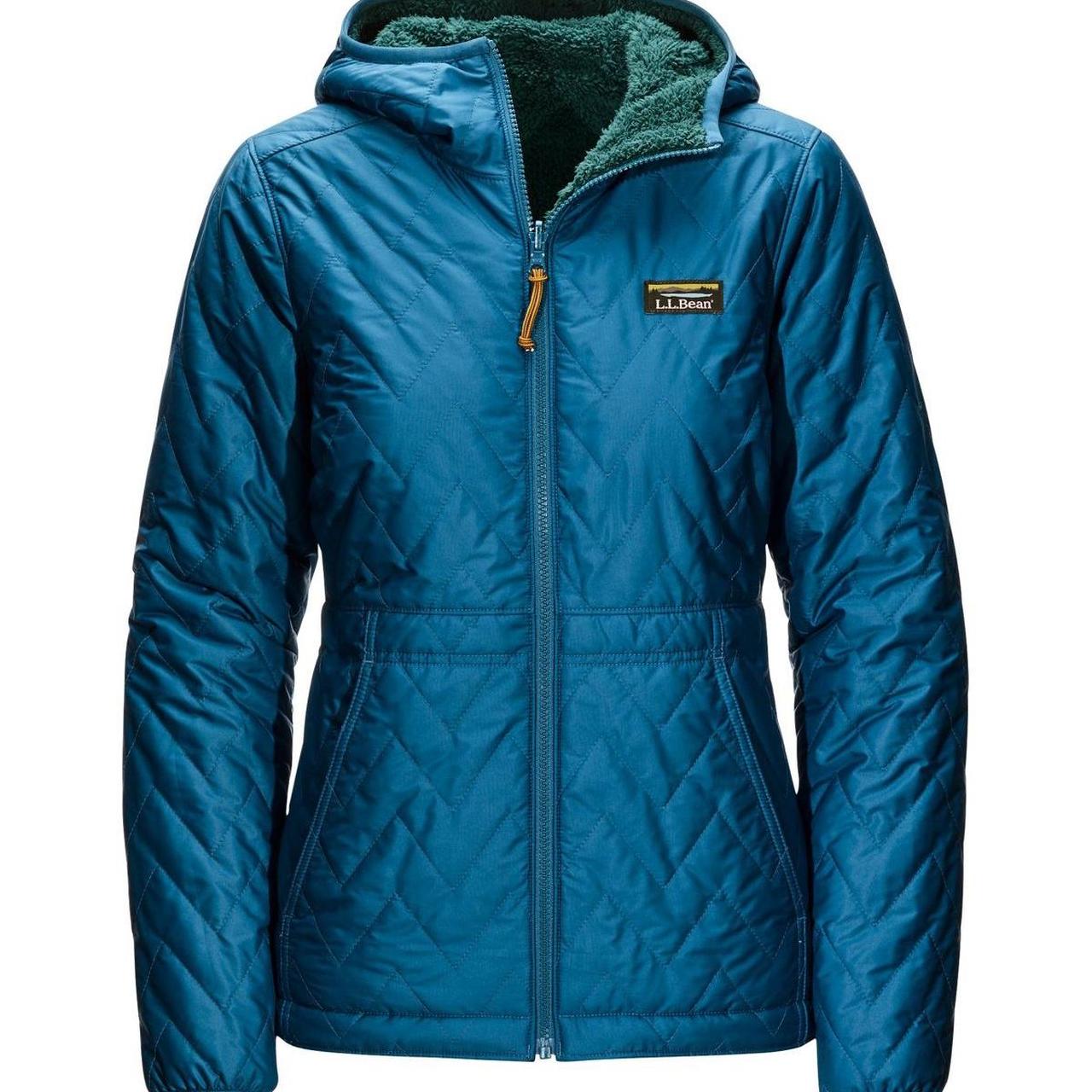 Ll bean reversible down jacket sale