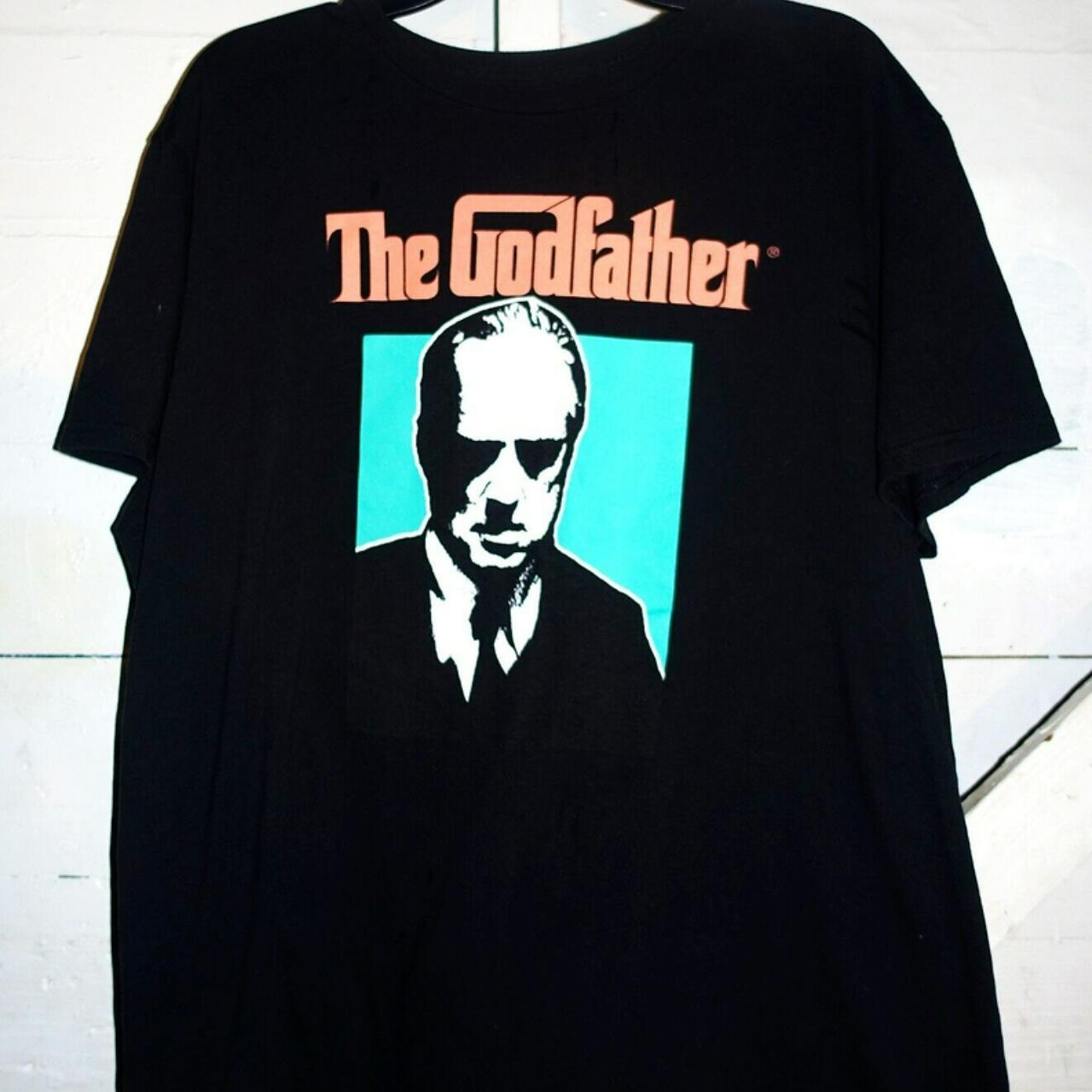 The Godfather Black t-shirt L, 100% Cotton, bust... - Depop