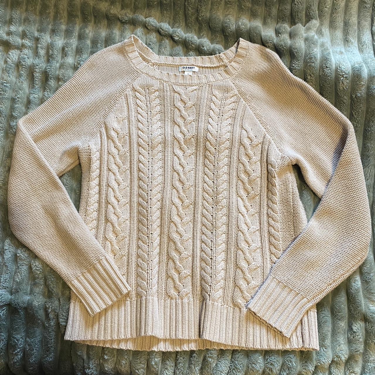 Old navy hotsell beige sweater