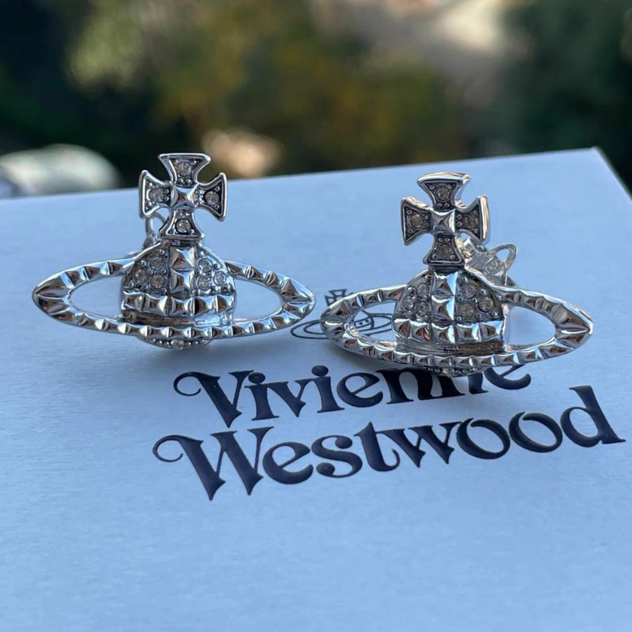 Vivian Wood Earrings A pair of classic styles Very... - Depop