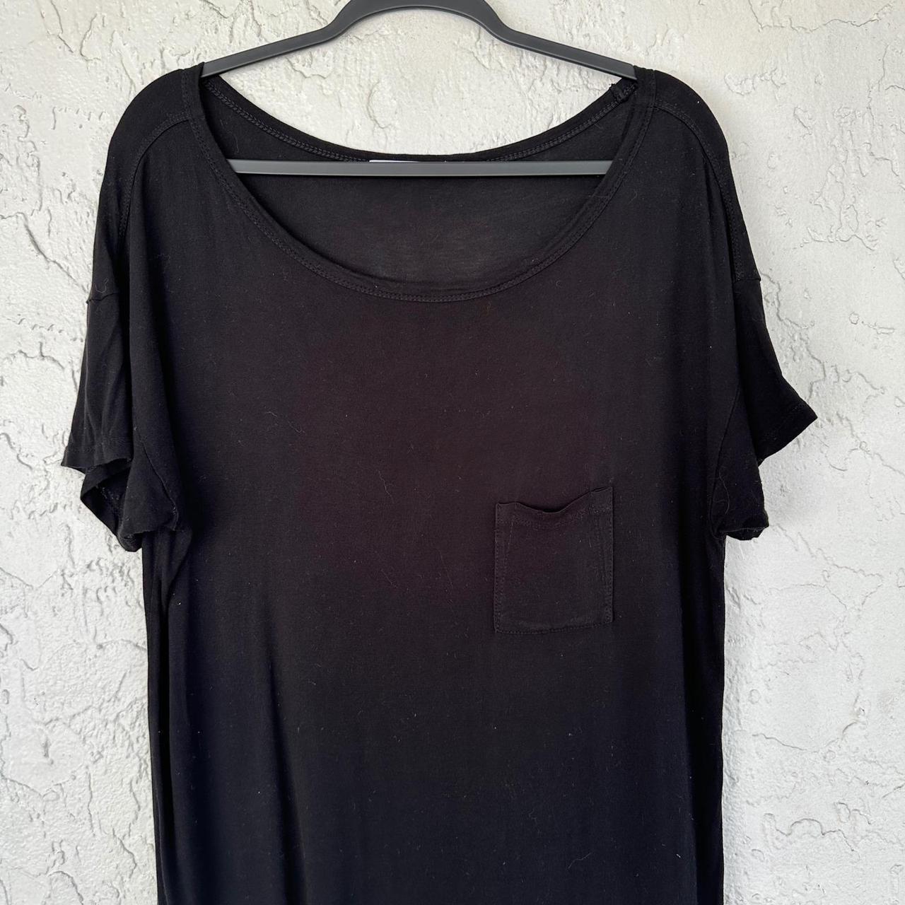 T by alexander wang women's designer preloved black minimalist streetwear casual casual dresses