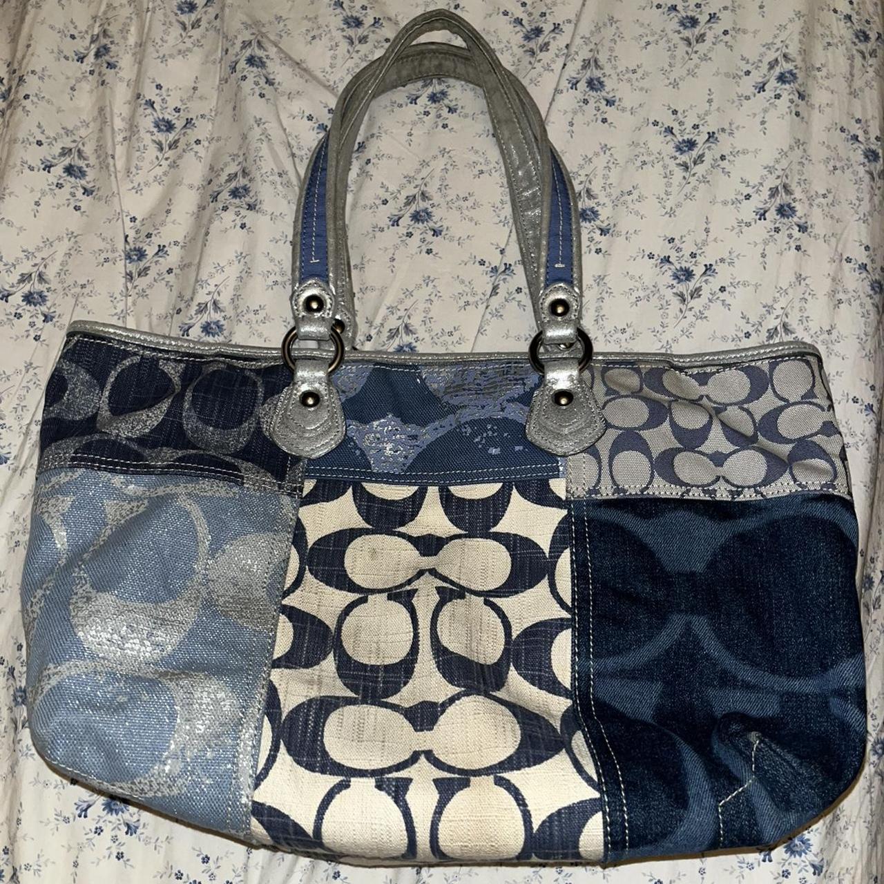 Coach Poppy Kaleidoscope Glam Tote Handbag 14747 | Bags, Cheap coach bags, Coach  purses