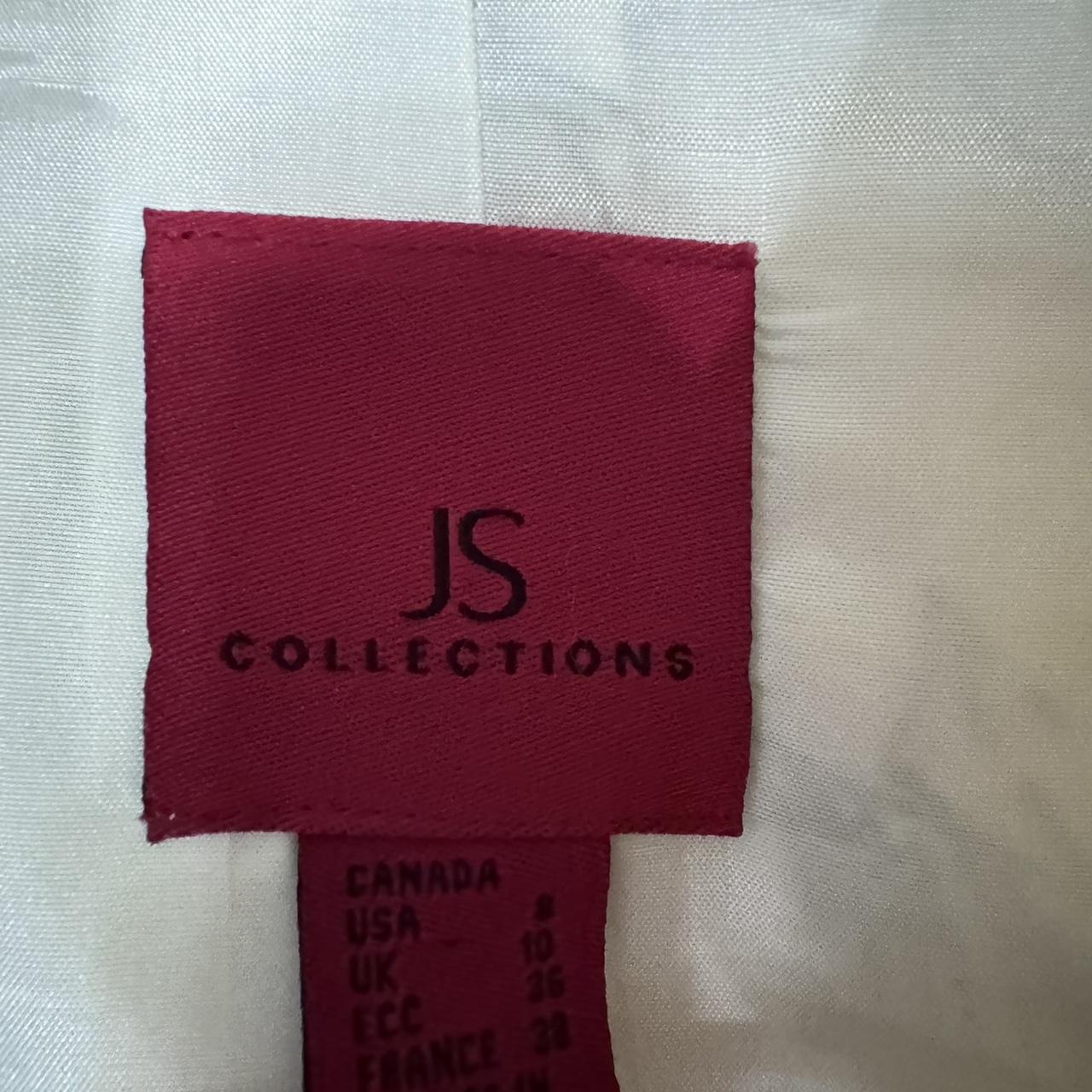 JS Collections Women's Jacket - Cream/Multi - M –… - image 3