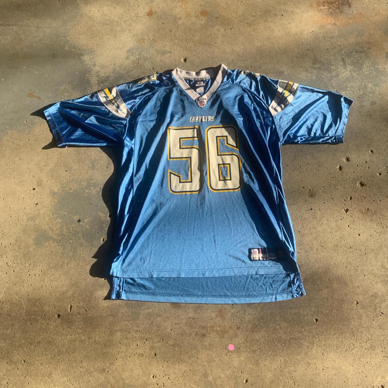 Vintage 90s NFL Baggy Retro Football Jersey Size... Depop