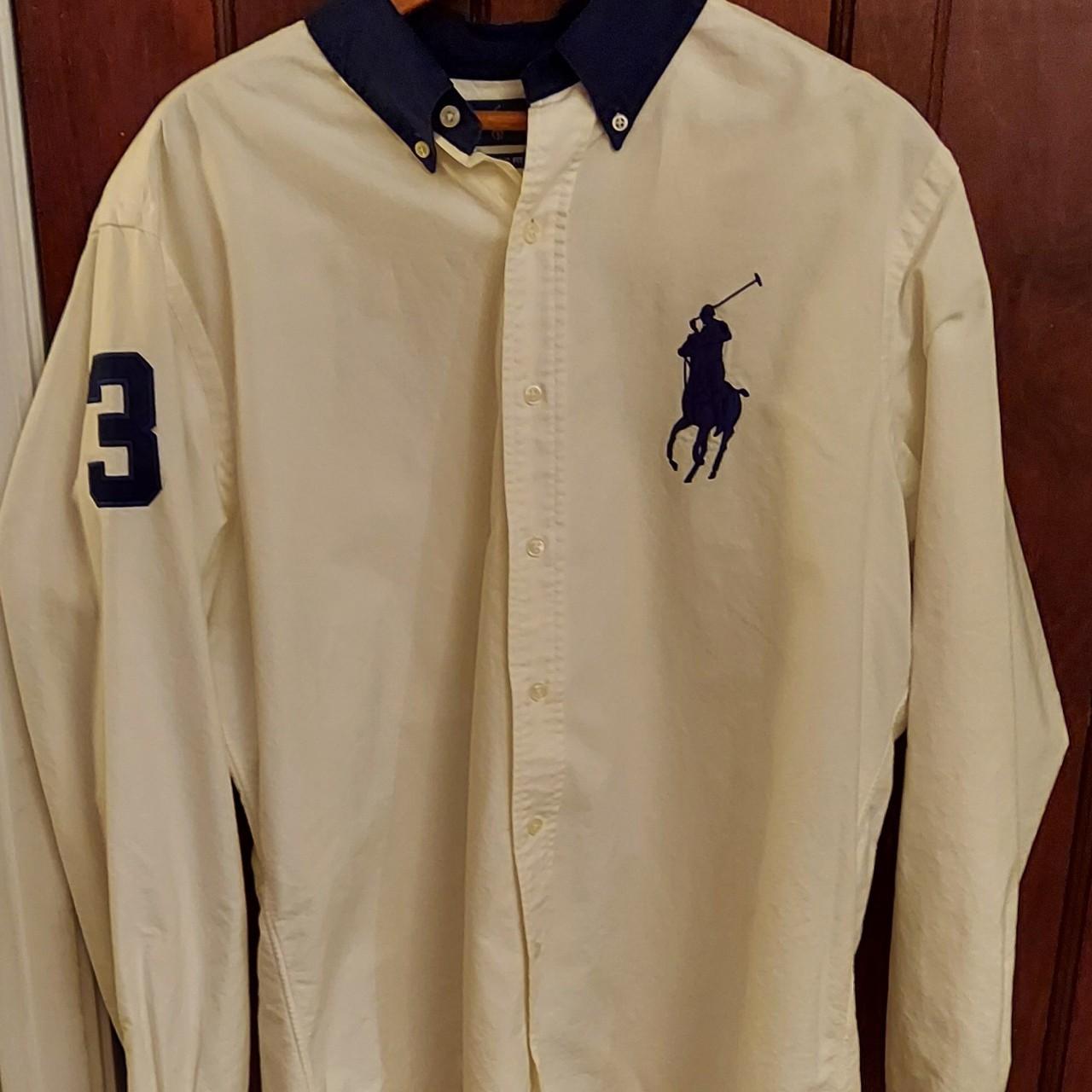 Ralph Lauren Polo Men's Large button down shirt #3... - Depop