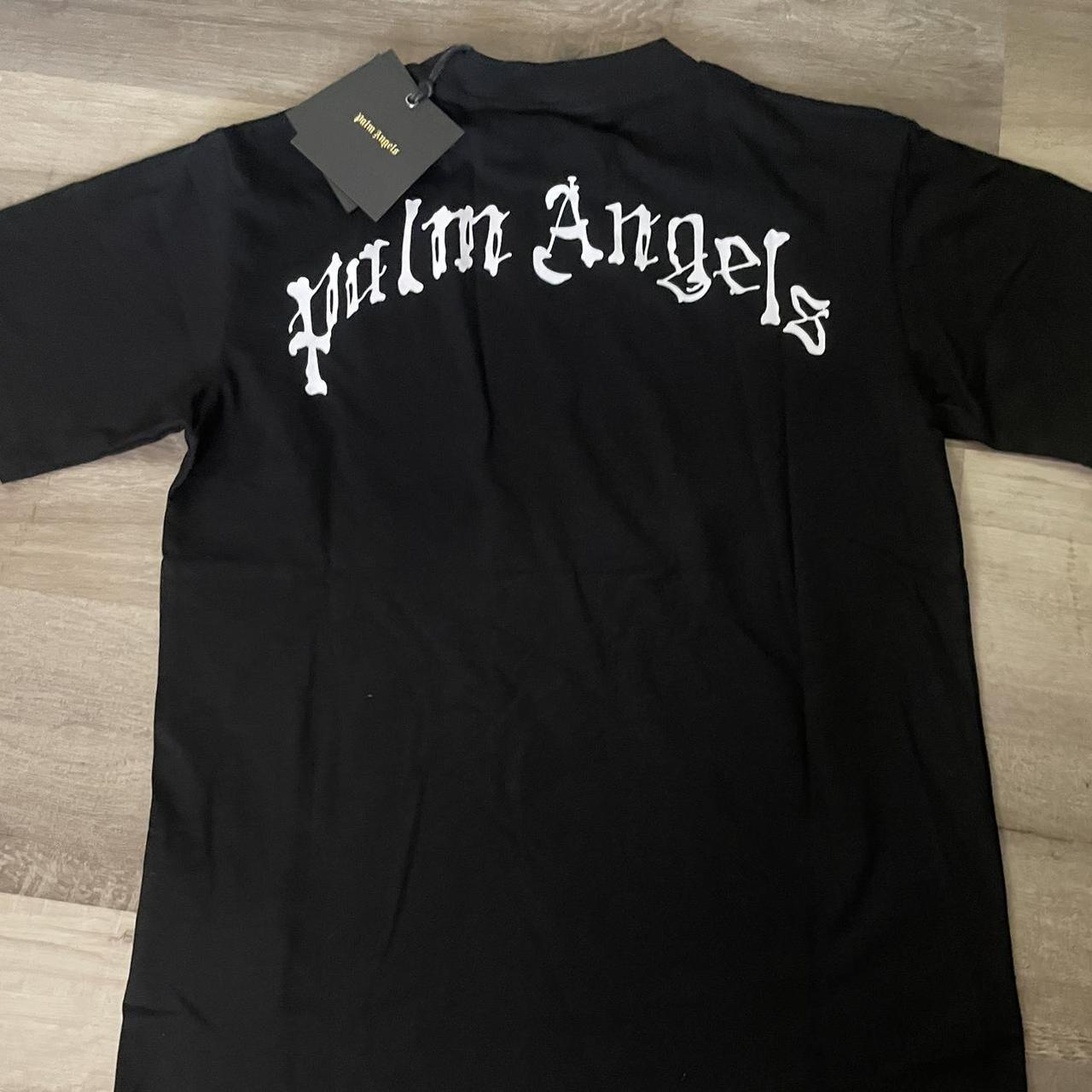 Palm angels t-shirt Size s Never worn ❌ 10/10 must - Depop