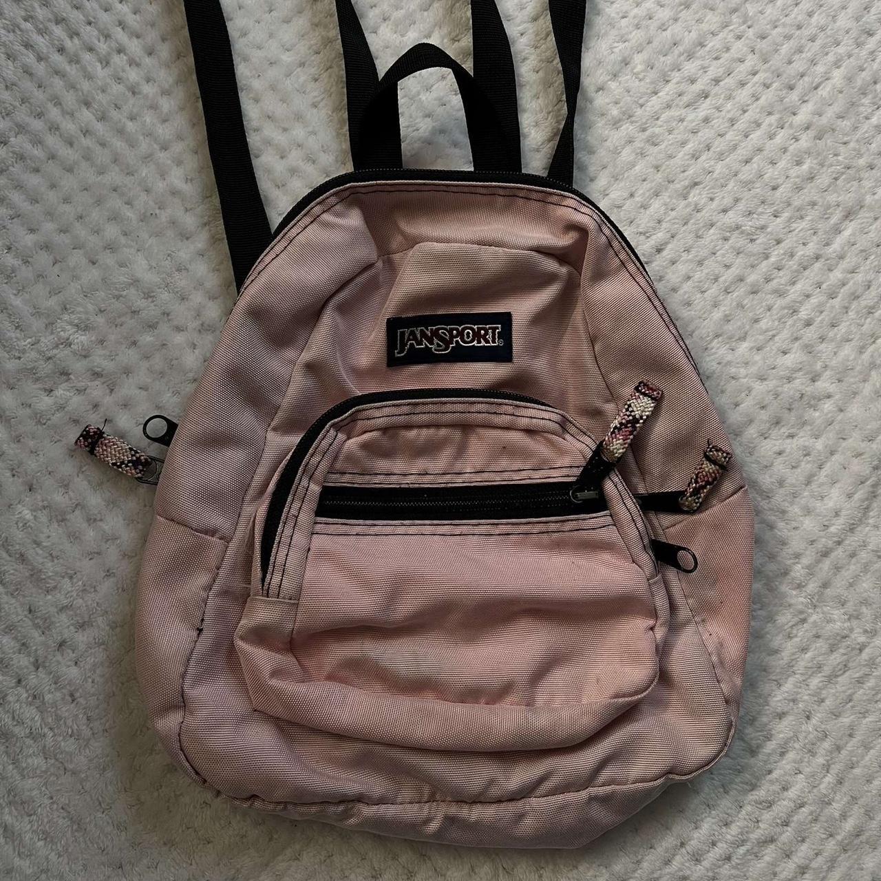 mini pink jansport backpack measurements width... Depop