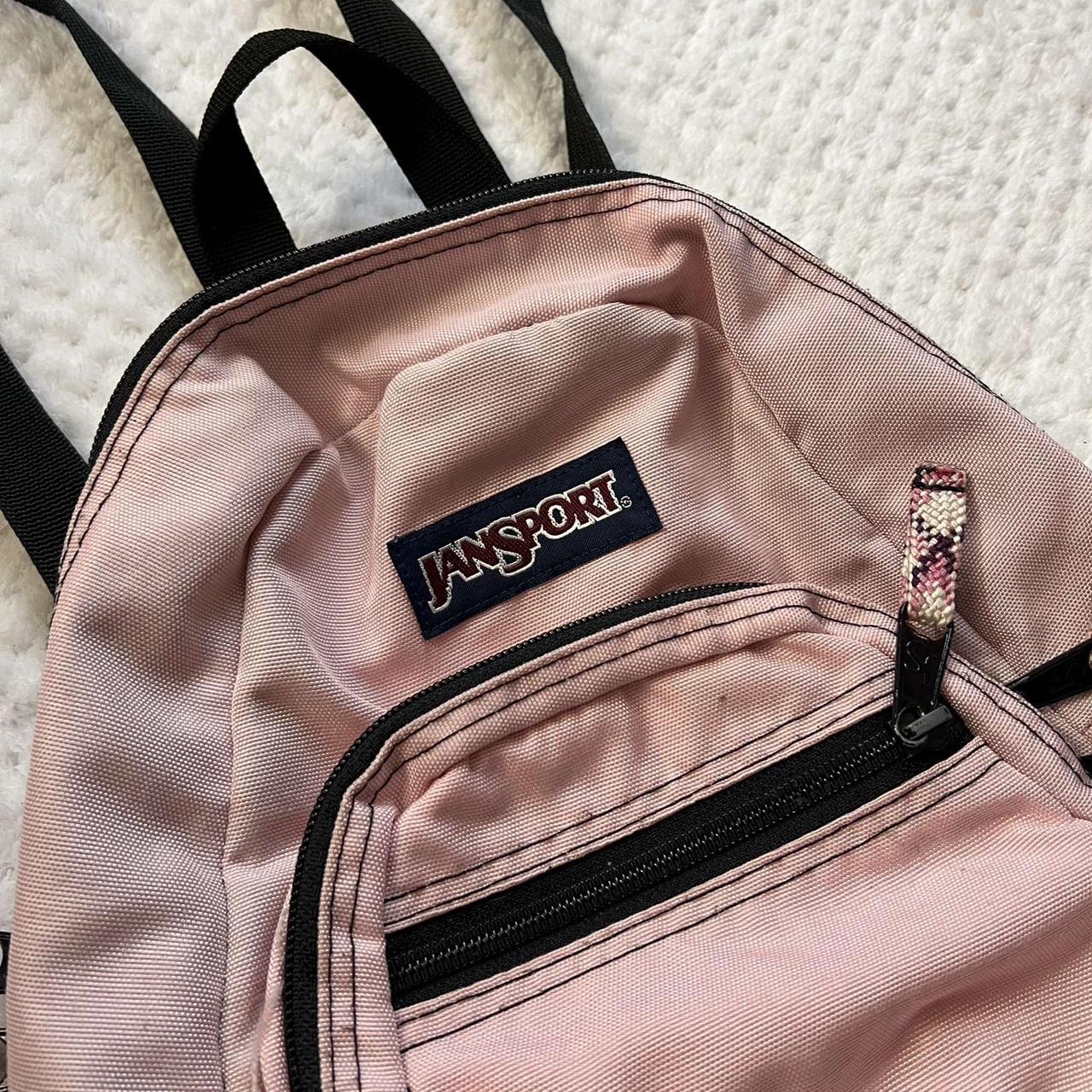 mini pink jansport backpack measurements width... Depop
