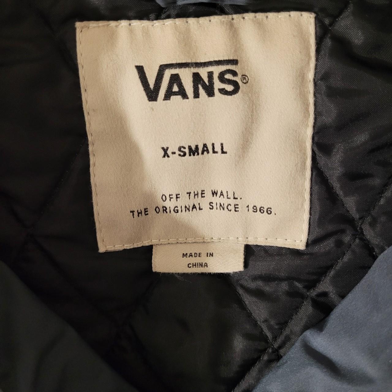 Vans jacket mens deals Silver