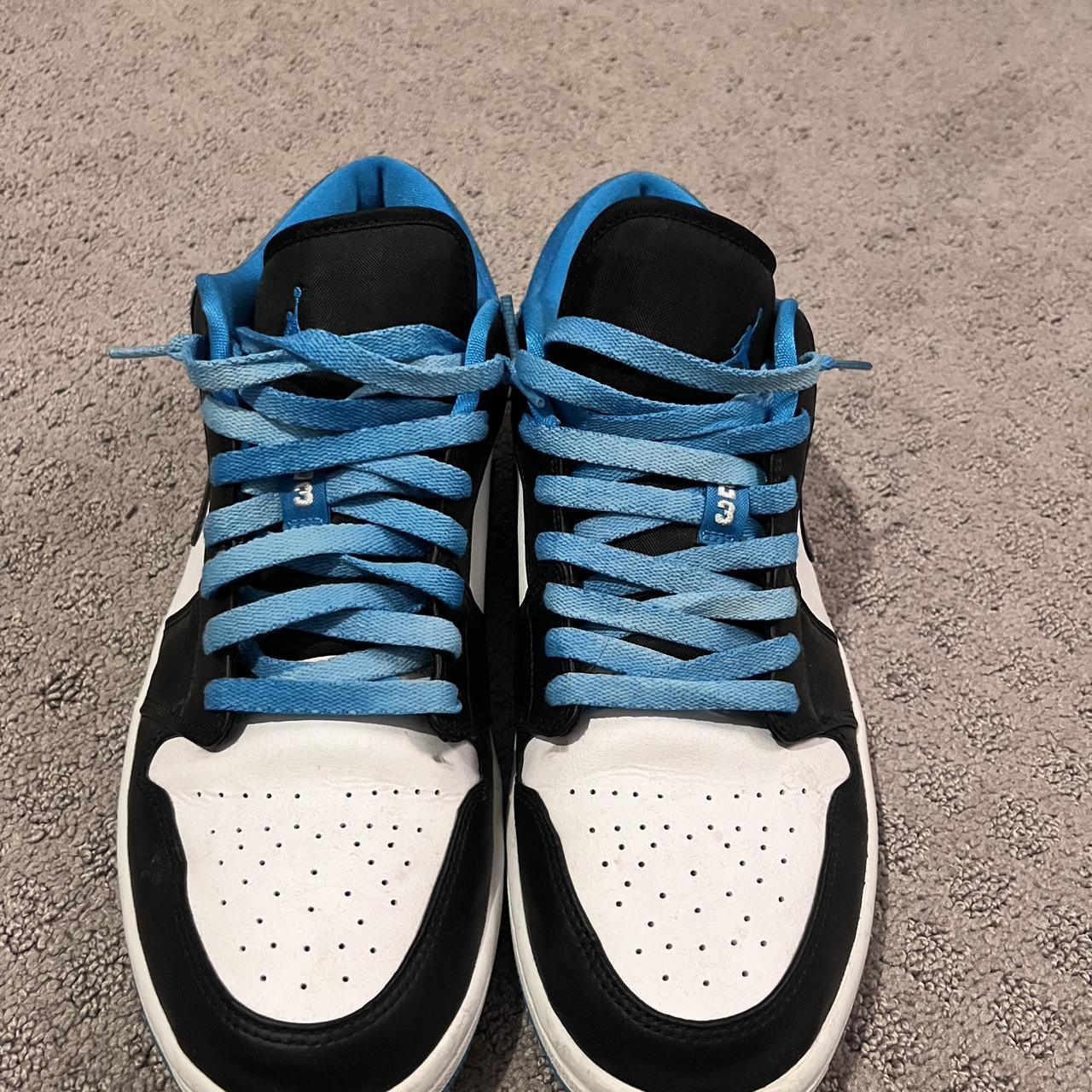 electric blue jordan 1s