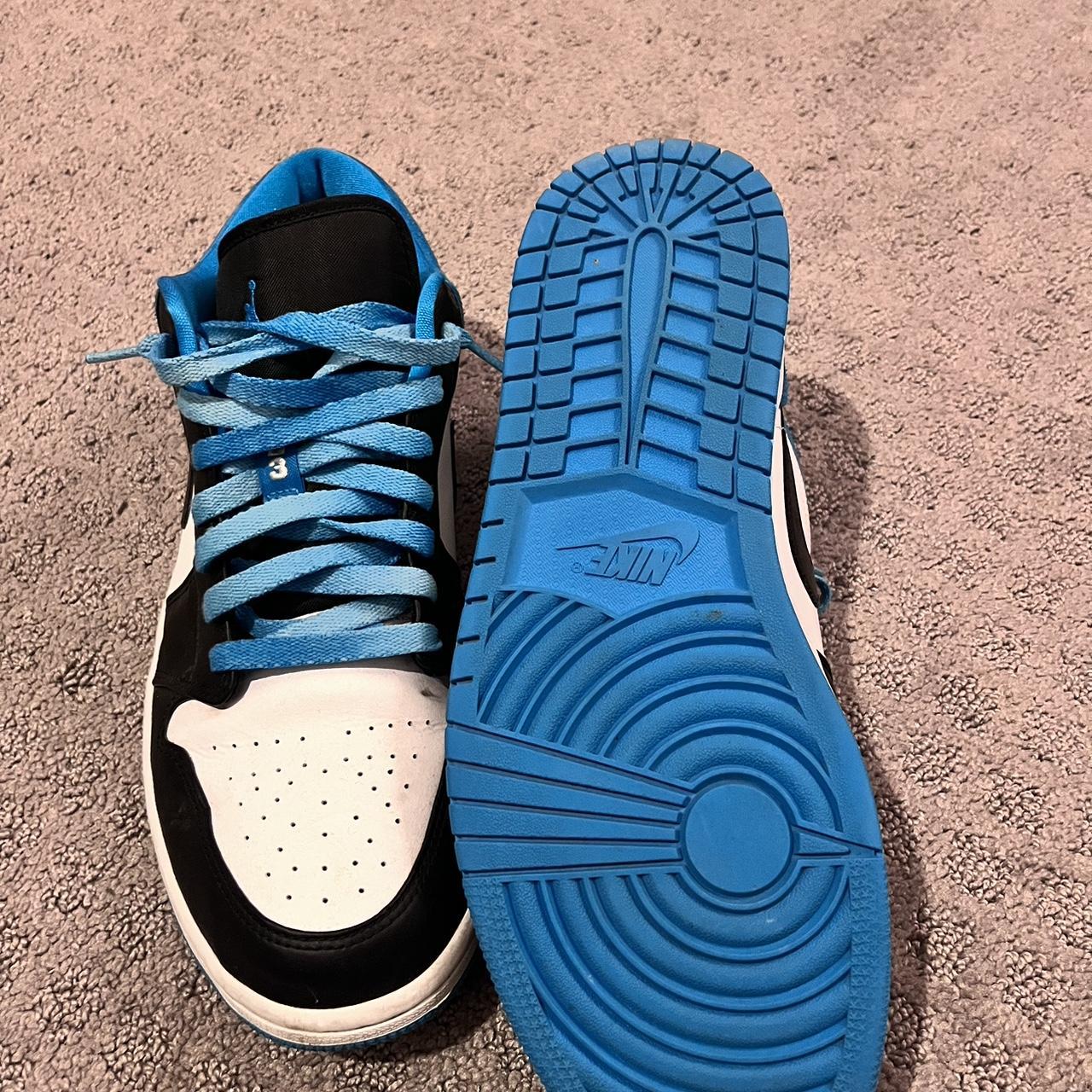 electric blue jordan 1