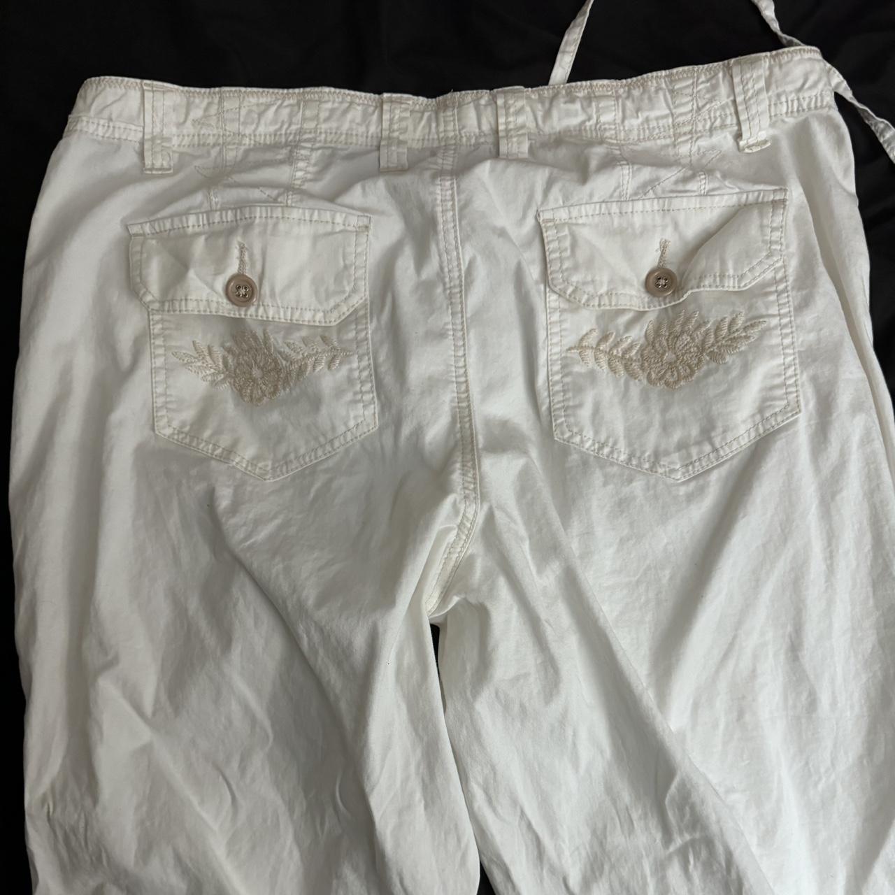 High Sierra Women's White and Cream Shorts (2)