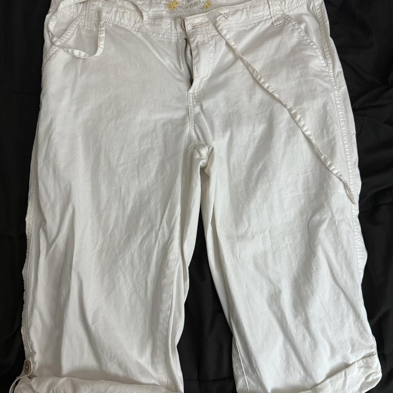 High Sierra Women's White and Cream Shorts (4)