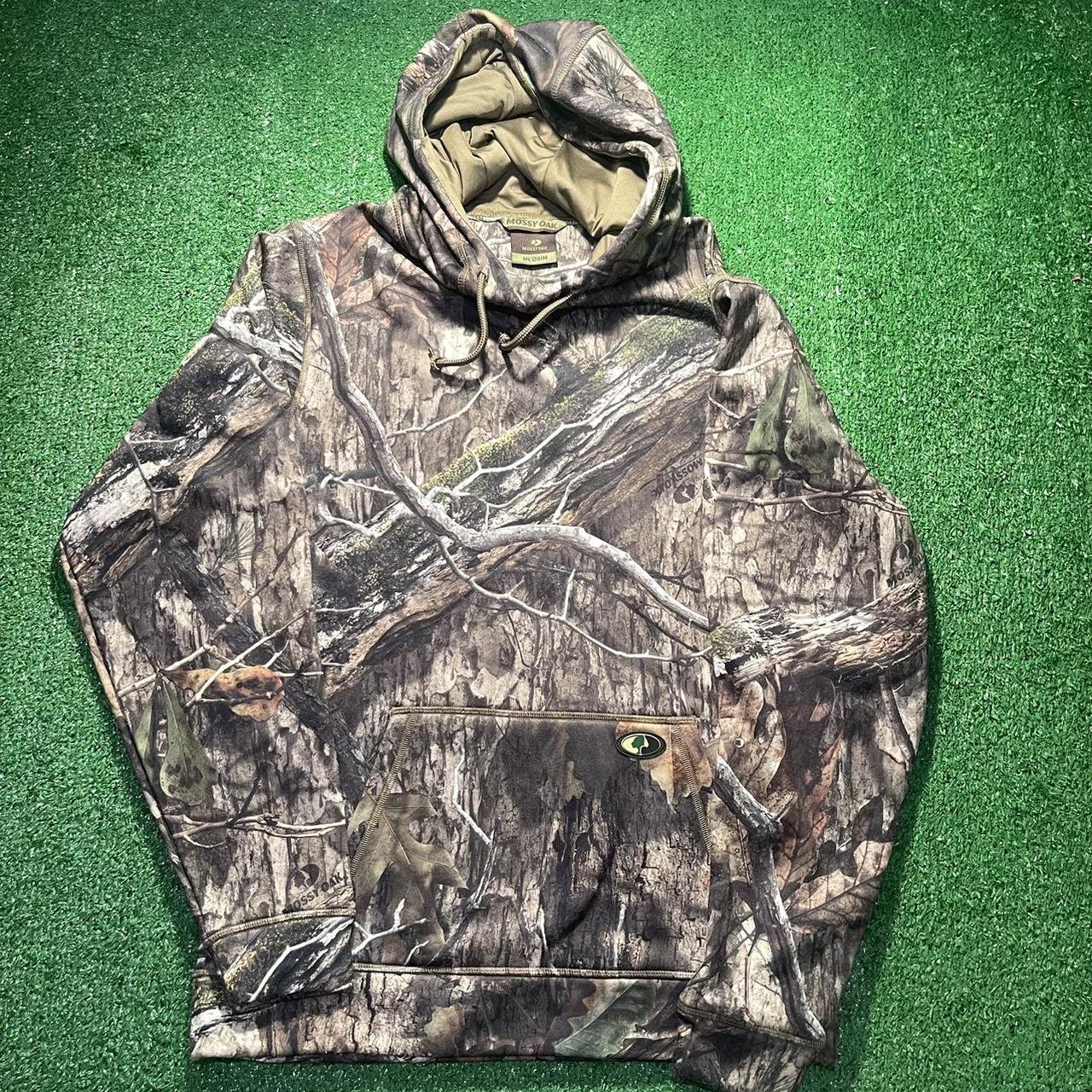 Mossy Oak natural Camouflage gorpcore hunting style... - Depop