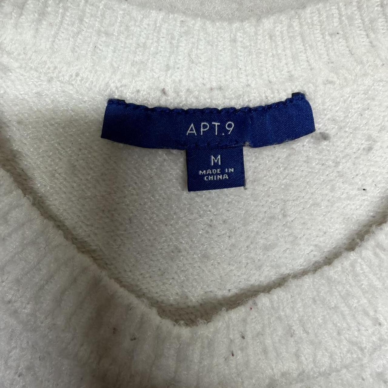 Apt. 9 Women's Sweater - Grey/Multi - M – Apt. 9 … - image 2