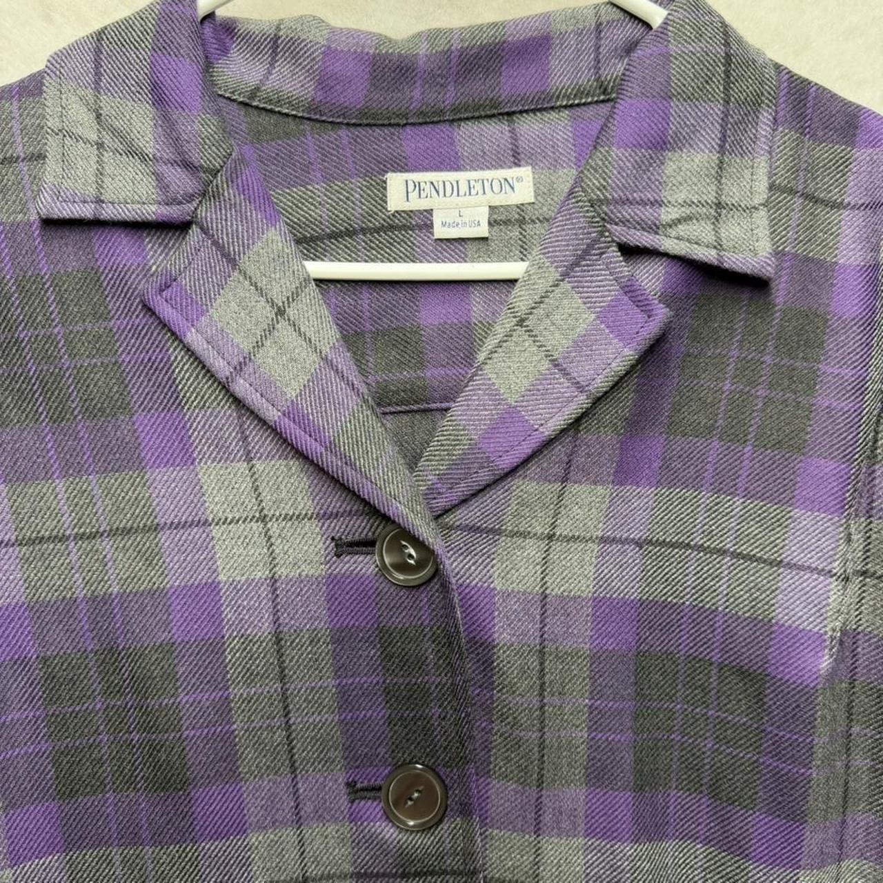Pendleton Women's Jacket - Purple/Multi - L – Pen… - image 2