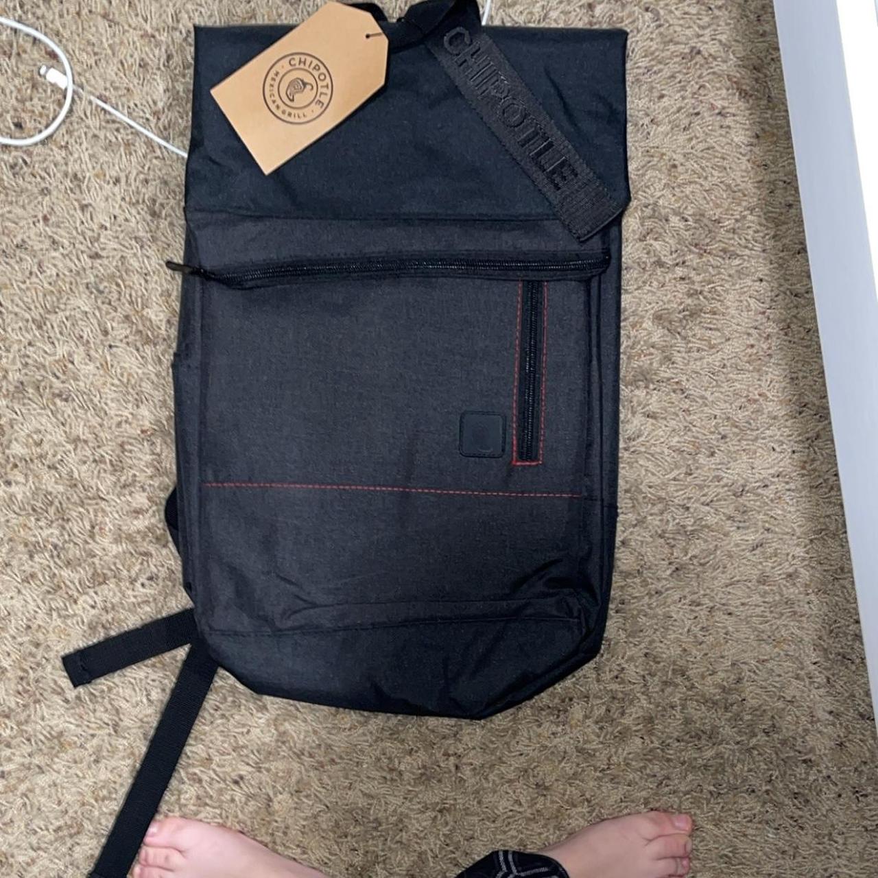 super cool awesome chipotle backpack -super... - Depop