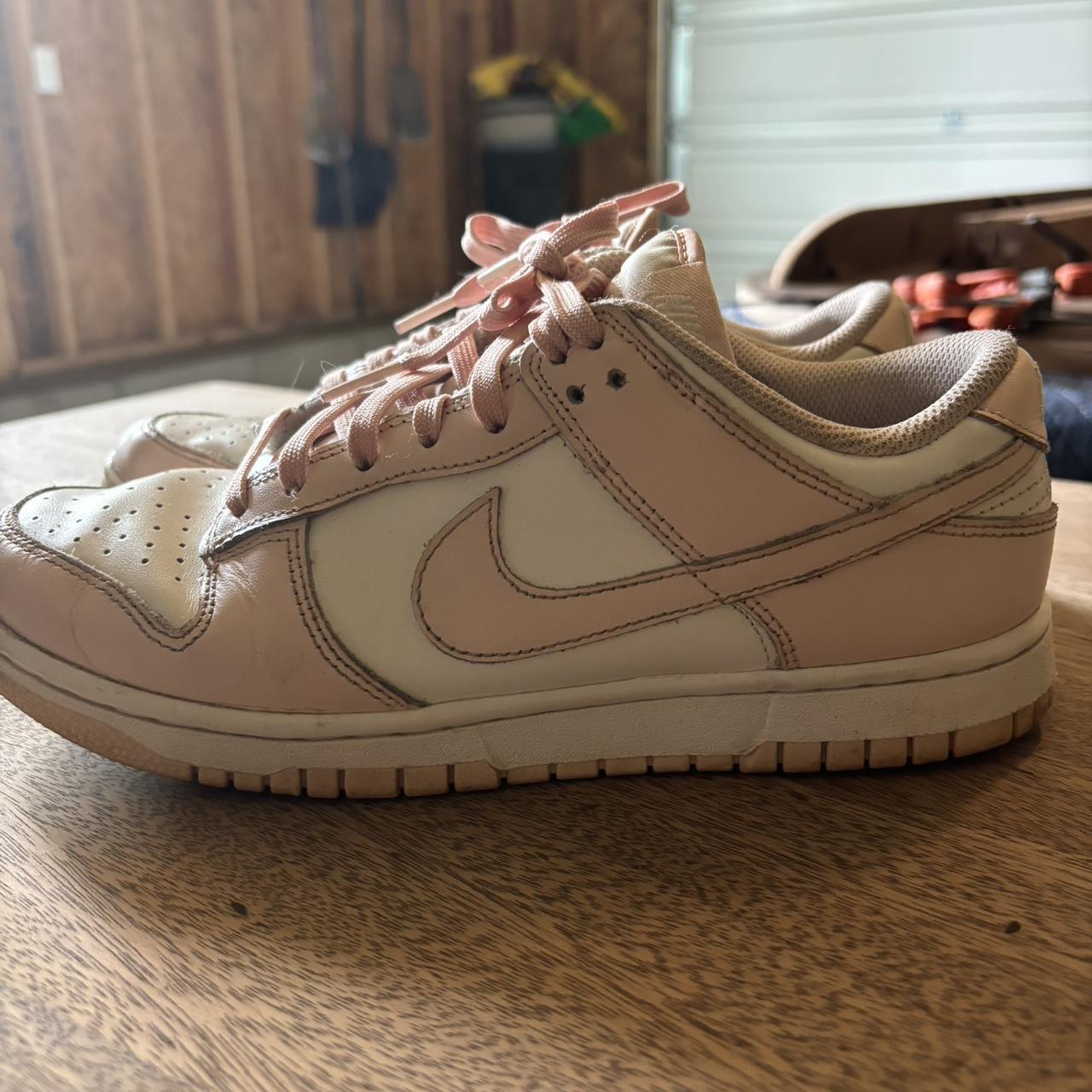 dusky pink nike trainers
