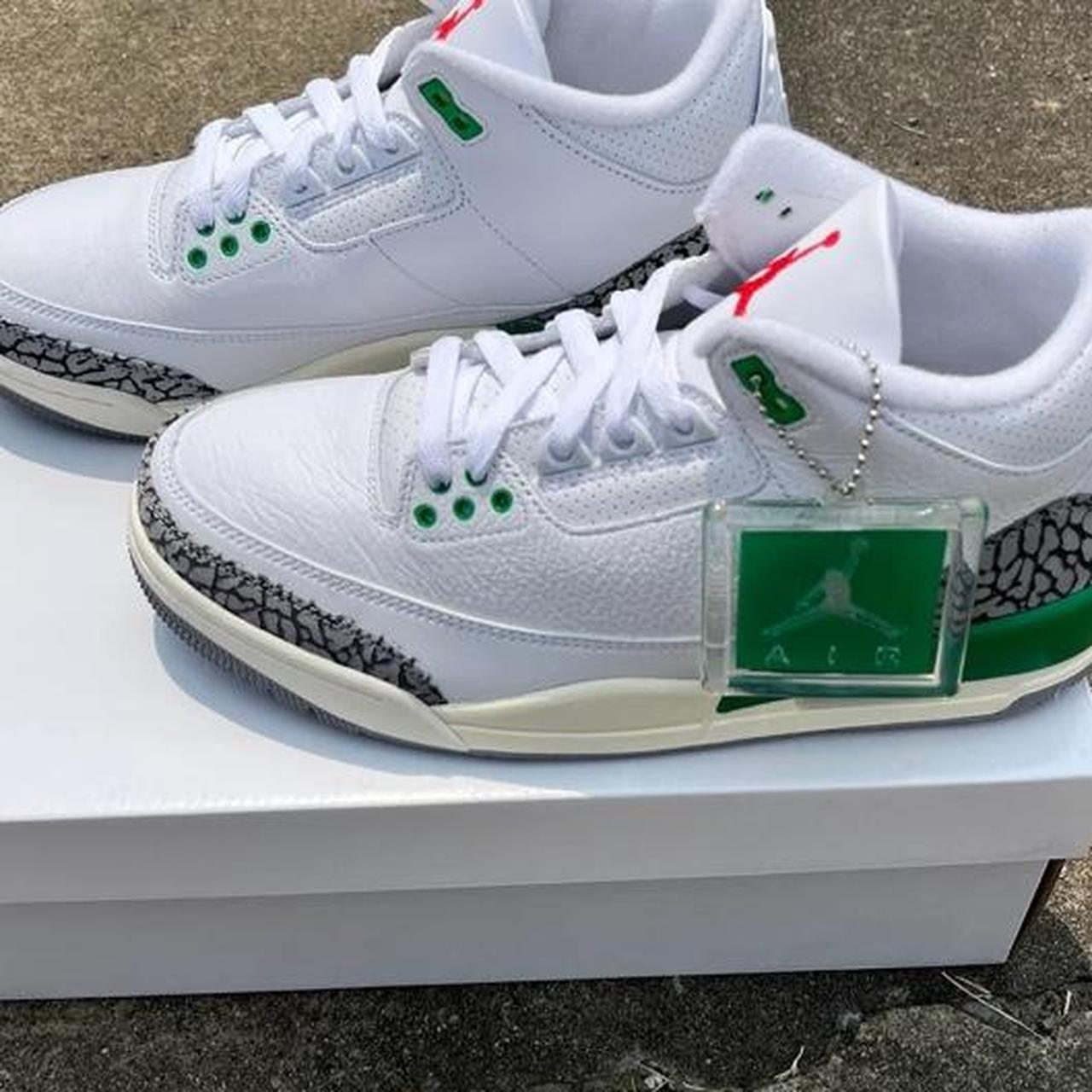 Green hotsell jordan 3s