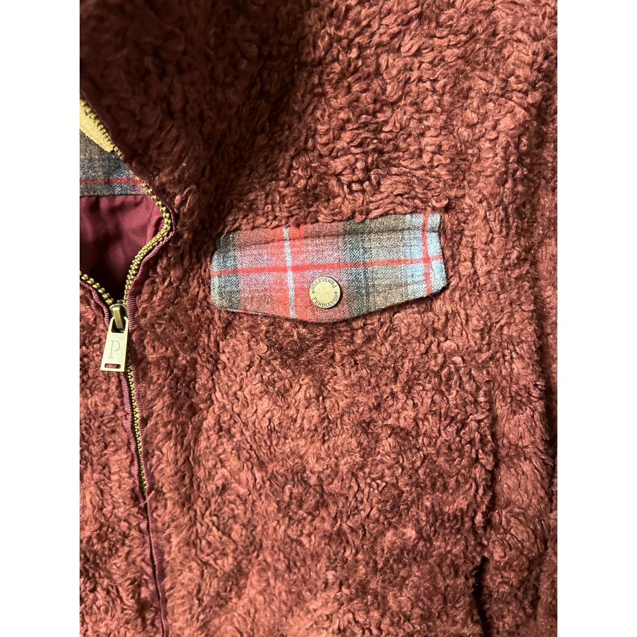 Pendleton Women's Lightweight Jacket - Brown/Red … - image 3