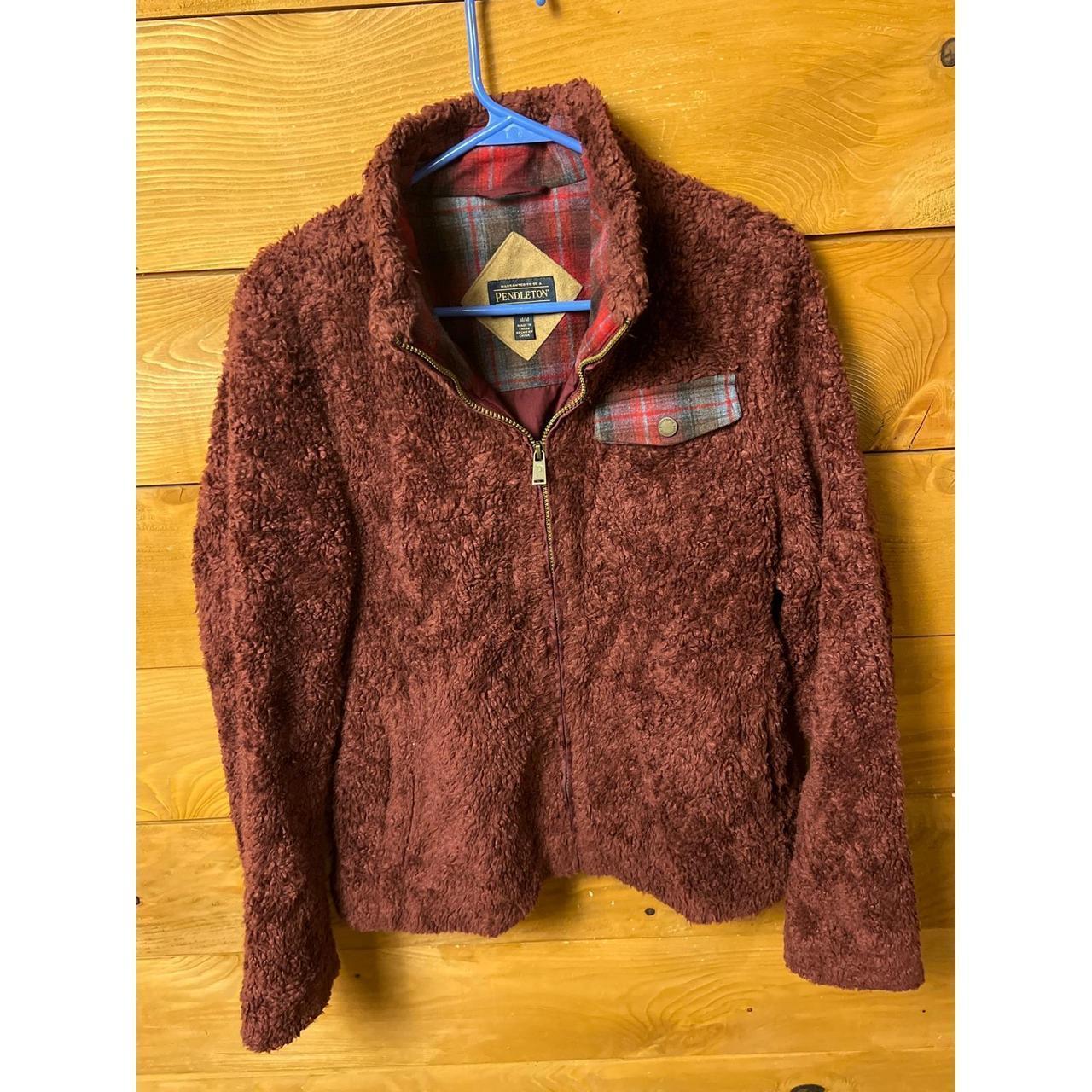 Pendleton Women's Lightweight Jacket - Brown/Red … - image 1