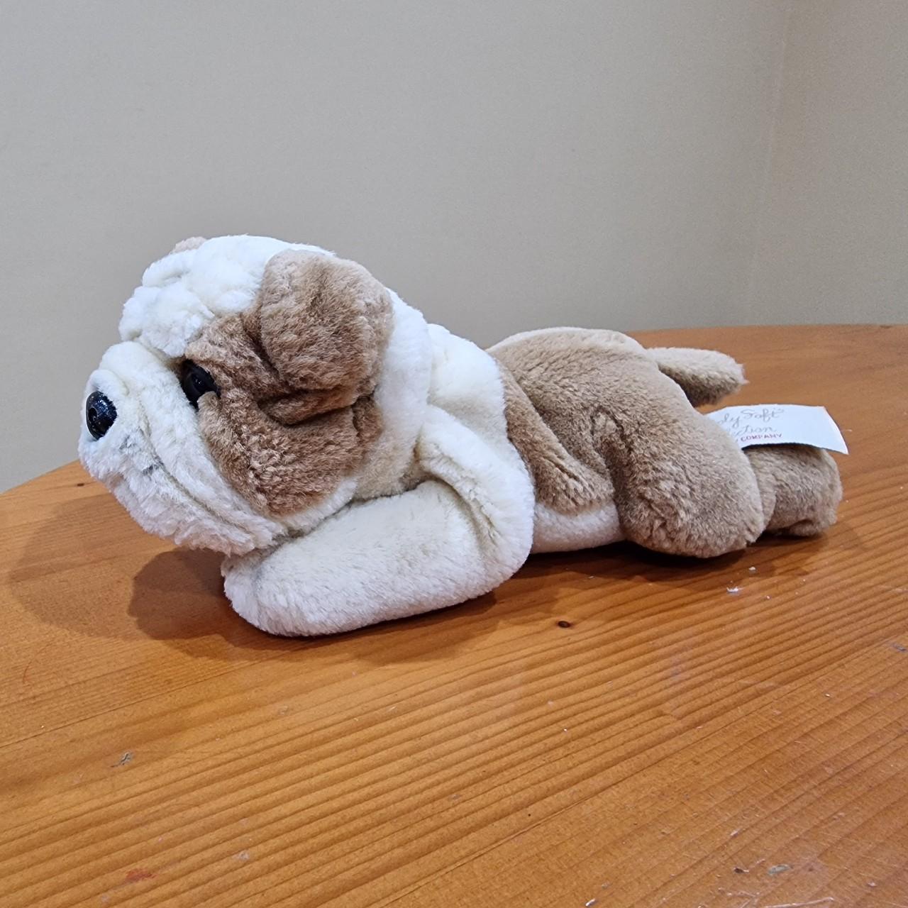 Bulldog plush soft toy from early 00 s. Simply soft. Depop