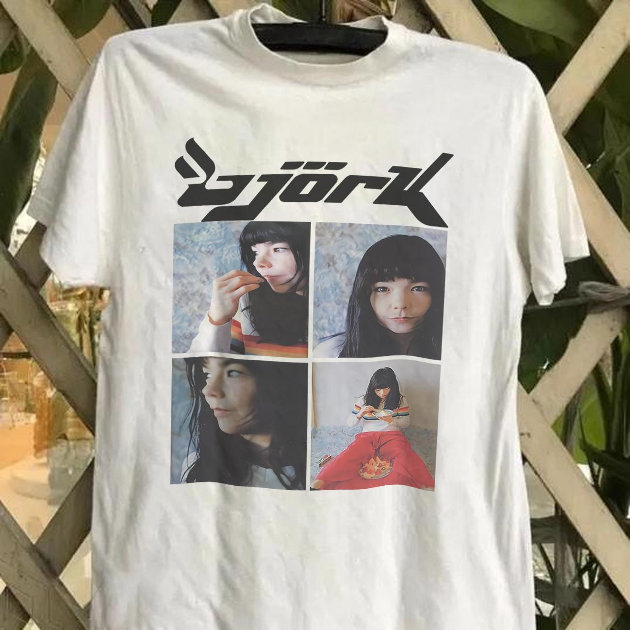 bjork T shirt T Shirt (U.S Size) Sizes : S:18c28... - Depop