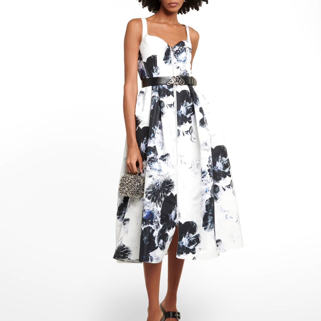 This stunning Alexander McQueen midi dress