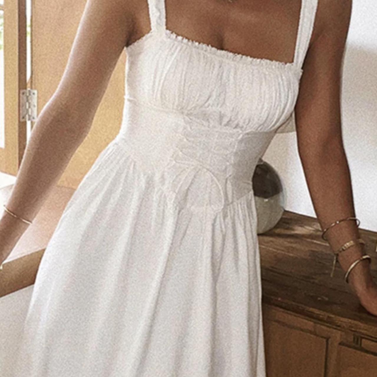 Coastal Cowgirl Corset Long Dress New to Depop. You... - Depop