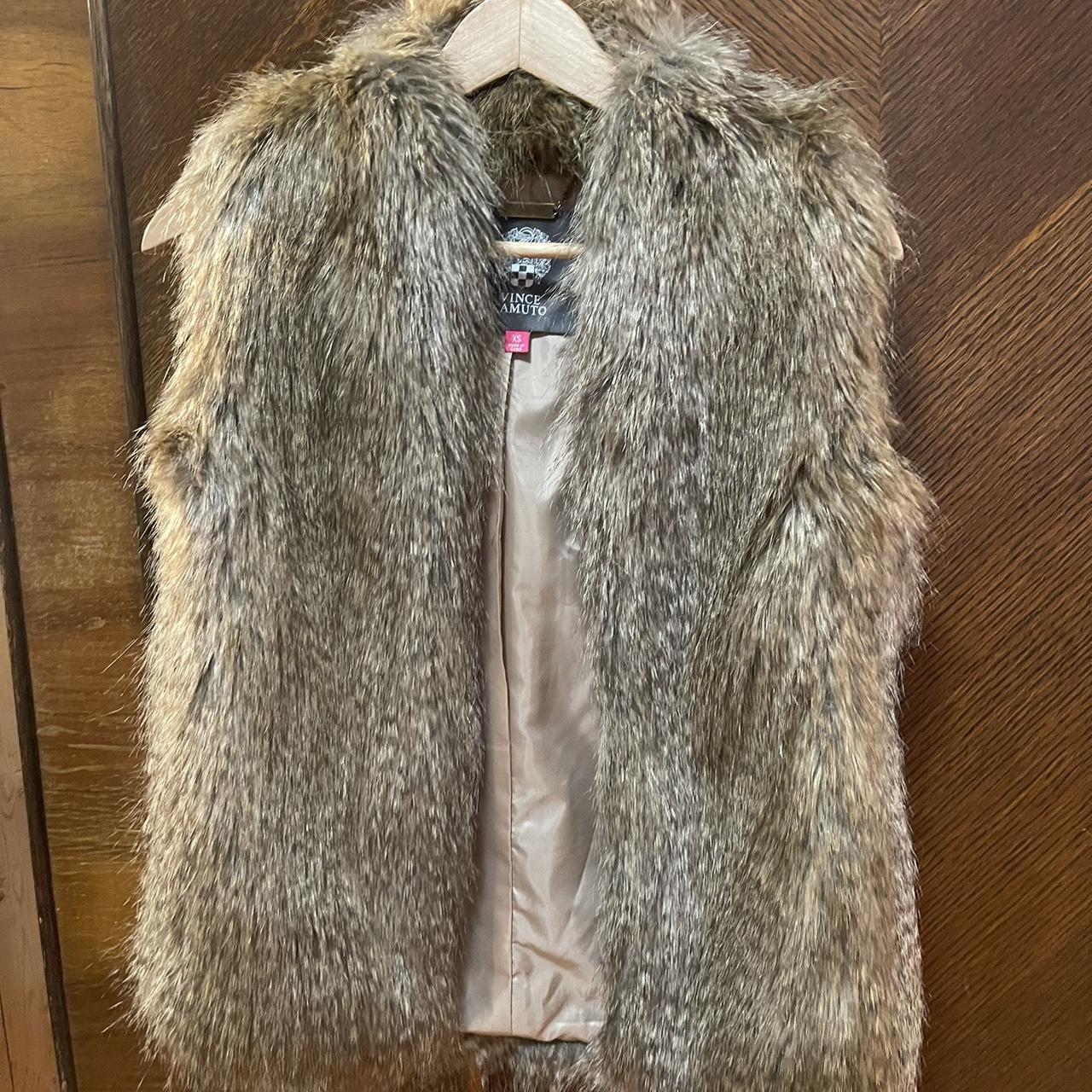 Vince hot sale fur vest