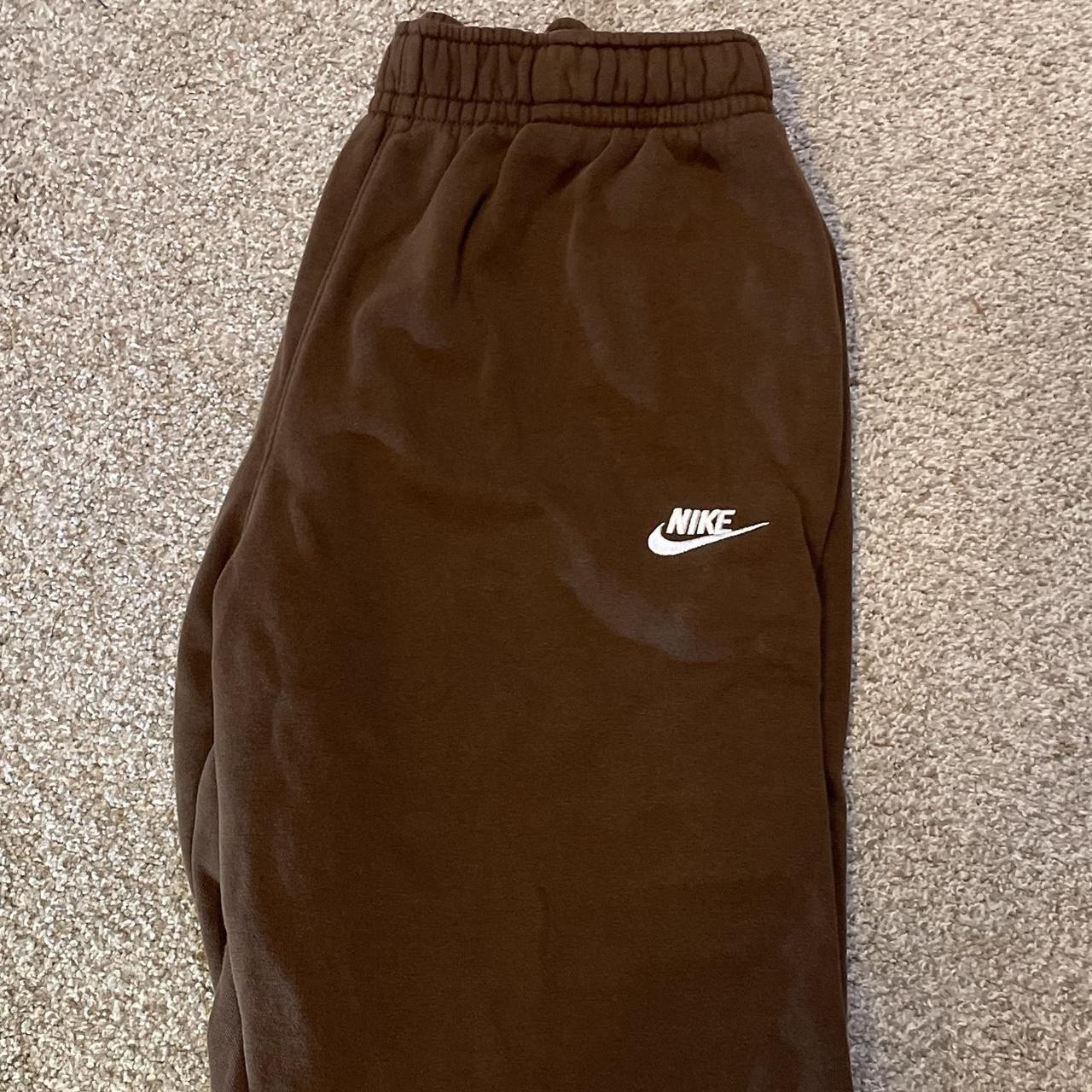 mens brown nike joggers