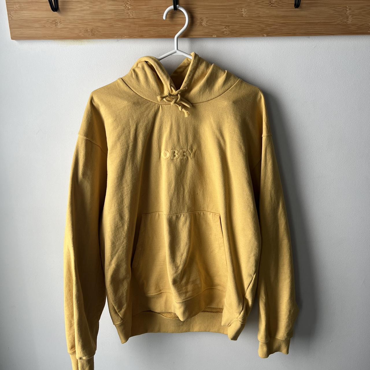 Obey hoodie online yellow