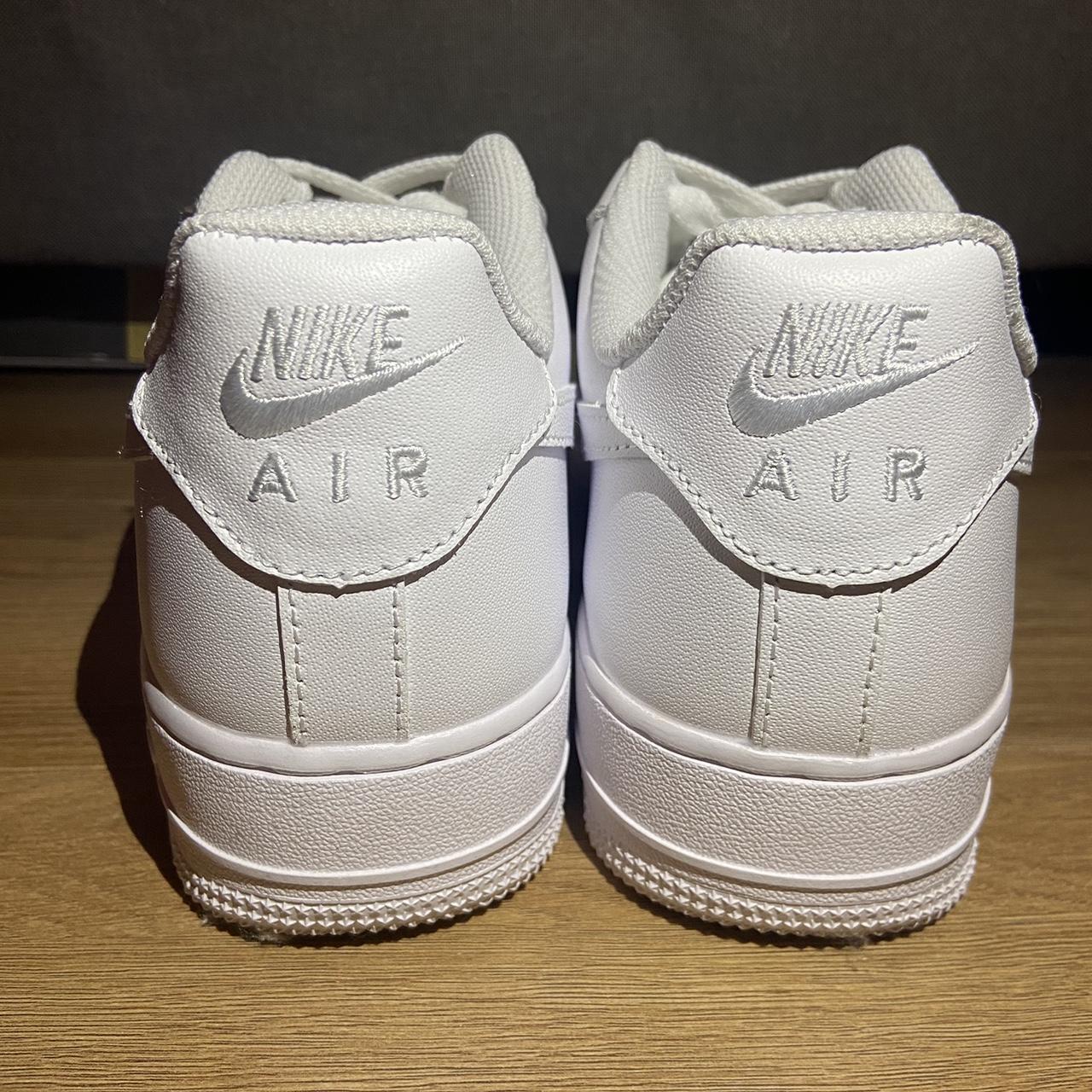 Nike White Women’s Trainers Nike Air Force 1 UK Size... - Depop