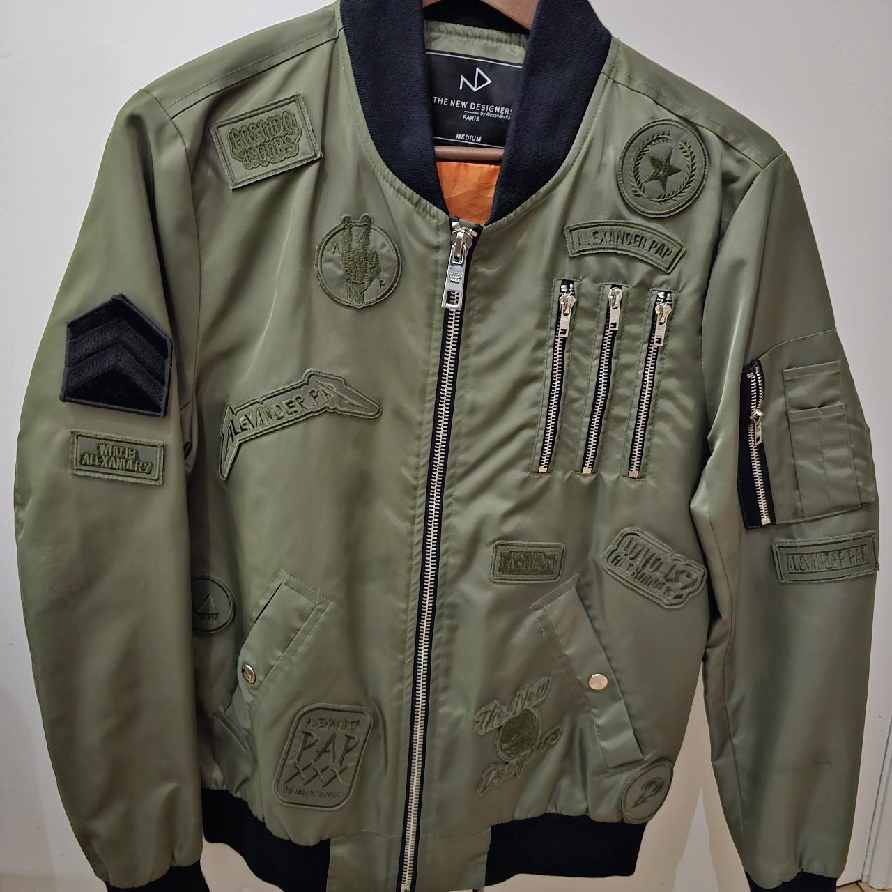 Alexander pap bomber fashion jacket