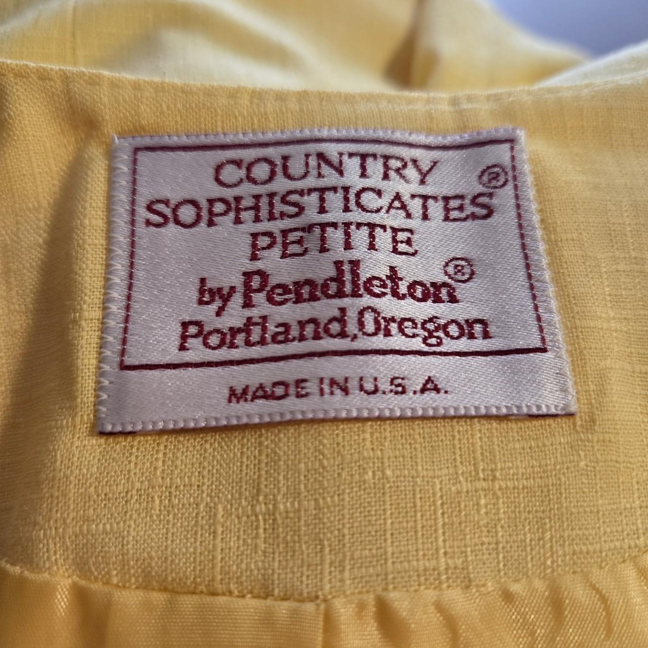 Pendleton Women's Jacket - Yellow - 10 – Pendleto… - image 4